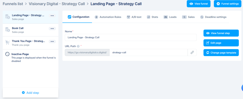 Funnel System Overview