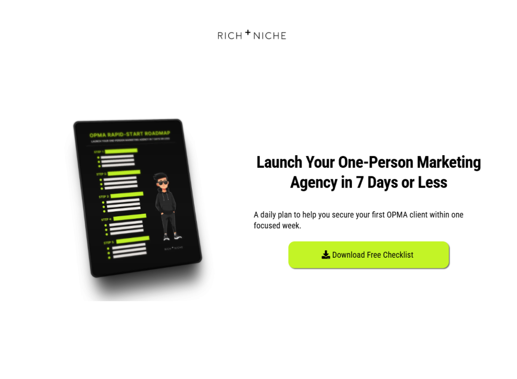 lead generation landing page coversion focused